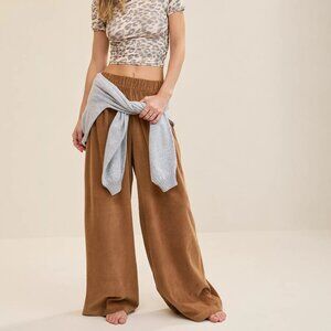 Aerie Velour Trouser S  in Celebration Nation